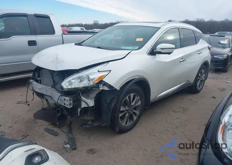 2017 Nissan Murano Sl from USA, damaged, VIN 5N1AZ2MH9HN148700